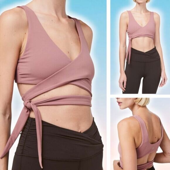 LULULEMON Still Your Mind Bra Size 8 Quicksand - Picture 1 of 7